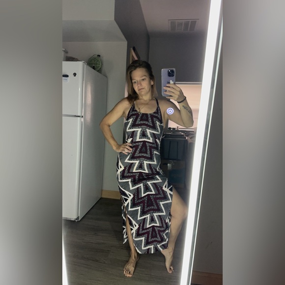 Free People Serves You Right Printed Maxi Dress - Picture 2 of 16